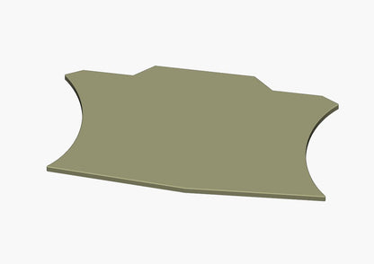Inflatable boat trans from marine plywood. We produce according to the customer's needs.
