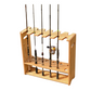 Stand for fishing rods - 12 fishing rods. Dimensions 63cm x 20cm x 60cm.