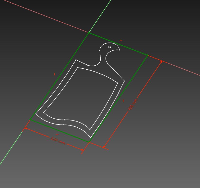 Cnc Router Cut Files CNC router files - Cutting board. CNC files: svg, dxf, pdf, jpg ...